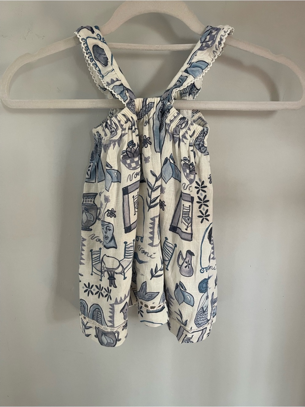 Noni & Co Girl’s Santorini Print Pippa Dress - Size 3yr - RUNS SMALL
